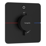 hansgrohe Thermostat ShowerSelect Comfort Q UP, pour 1 utilisateur, noir mat