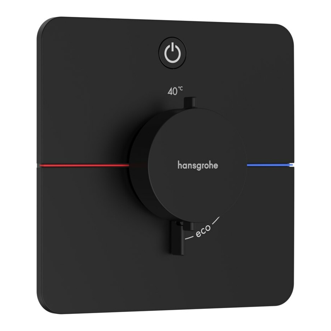 hansgrohe Thermostat ShowerSelect Comfort Q UP, pour 1 utilisateur, noir mat
