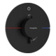 hansgrohe Thermostat ShowerSelect Comfort S encastré, 1 sortie, noir mat-1