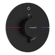 hansgrohe Thermostat ShowerSelect Comfort S encastré, 1 sortie, noir mat