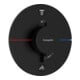 hansgrohe Thermostat ShowerSelect Comfort S encastré, 2 sorties, mitigeur, conforme EN 1717, mat-noir-1