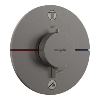 hansgrohe Thermostat ShowerSelect Comfort S encastré, 2 sorties, sans commande, bleu