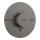 hansgrohe Thermostat ShowerSelect Comfort S encastré, f 1 débit, chrome noir brossé-1
