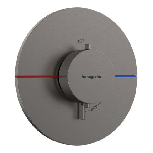 hansgrohe Thermostat ShowerSelect Comfort S encastré, f 1 débit, chrome noir brossé