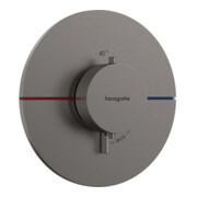 hansgrohe Thermostat ShowerSelect Comfort S encastré, f 1 débit, chrome noir brossé
