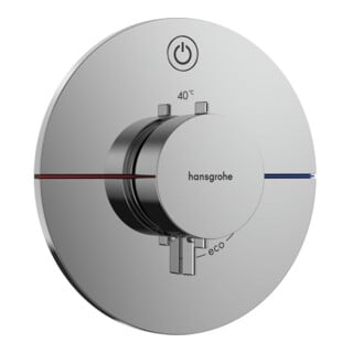 hansgrohe Thermostat ShowerSelect Comfort S encastré, pour 1 utilisateur, chrome