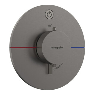 hansgrohe Thermostat ShowerSelect Comfort S UP, f 1 Verbr., brushed black chrome