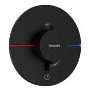 hansgrohe Thermostat ShowerSelect Comfort S UP, f 1 Verbr. u. 1 zus. Abg., matt-sw