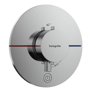 hansgrohe Thermostat ShowerSelect Comfort S UP, f 1 Verbr. u. 1 zus. Abgang, chrom
