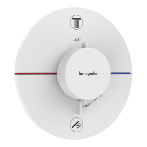hansgrohe Thermostat ShowerSelect Comfort S UP, f 2 Verb, m Kom EN 1717, m.-we