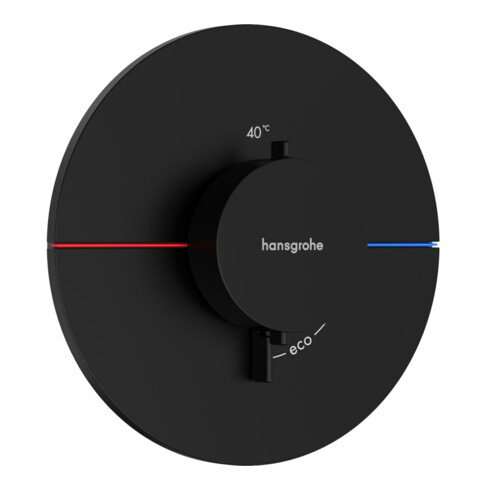 hansgrohe Thermostat ShowerSelect Comfort S UP, für 1 Verbraucher, mattschwarz