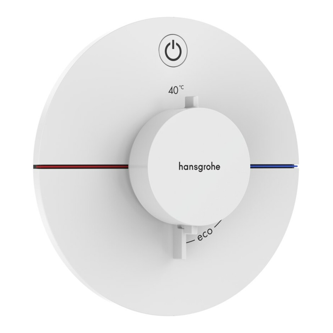 hansgrohe Thermostat ShowerSelect Comfort S UP, für 1 Verbraucher, mattweiß