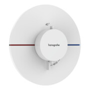 hansgrohe Thermostat ShowerSelect Comfort S UP, für 1 Verbraucher, mattweiß