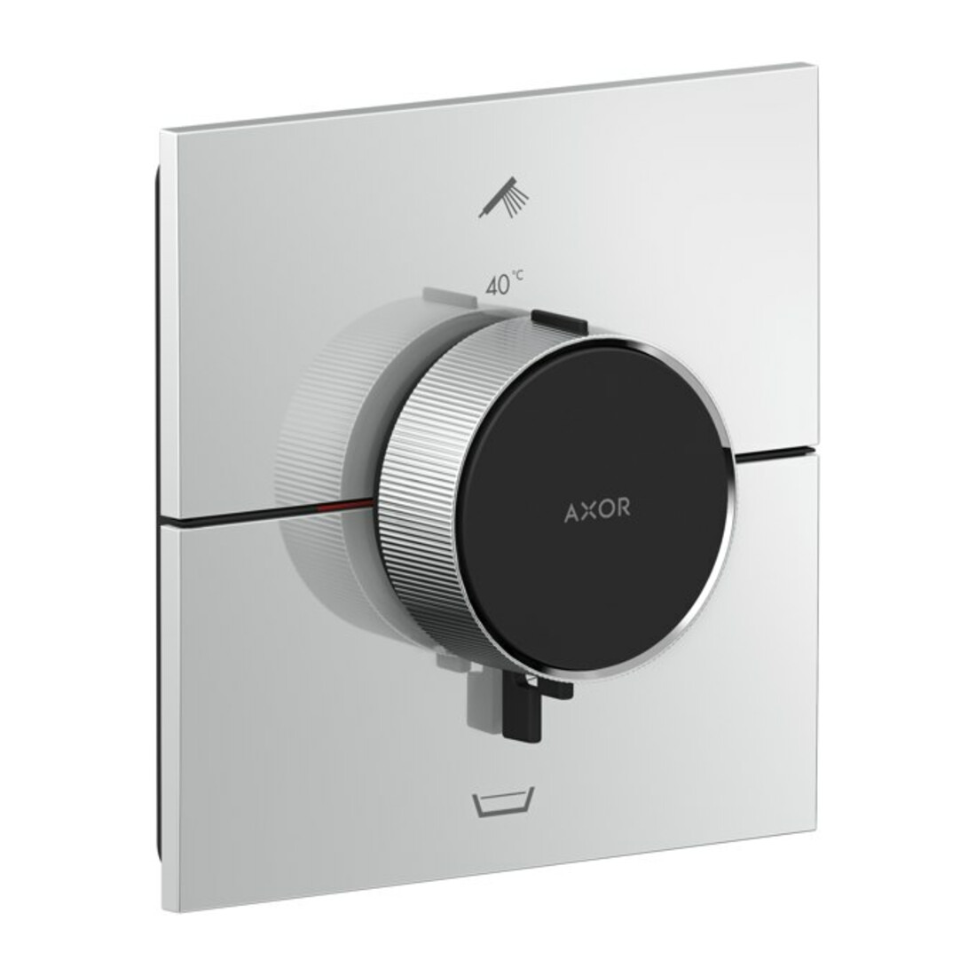 hansgrohe Thermostat UP Axor ShowerSelect ID Fertigset 2 Verbr.Sicherungsk.square BRG