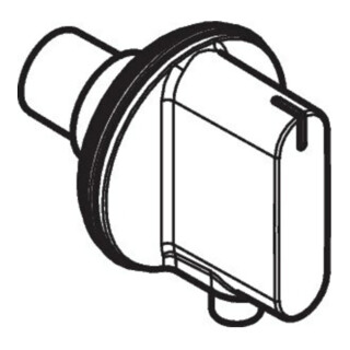hansgrohe Thermostatgriff Ecostat Select chrom Select chrom