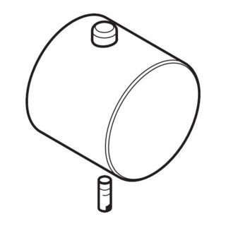 hansgrohe Thermostatgriff Pharo chrom