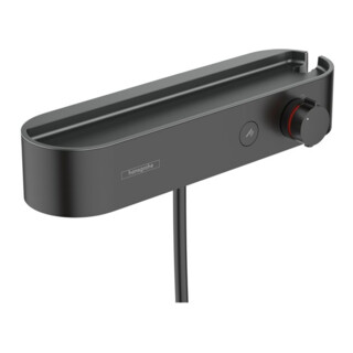 hansgrohe THM ShowerTablet Sel. 400 412x74mm, AP, 1 Verbraucher, mattschwarz