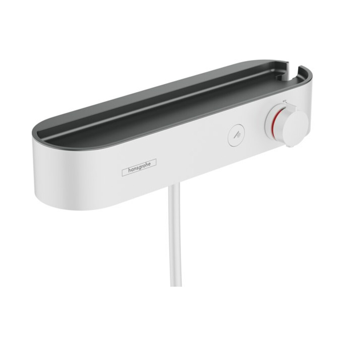 hansgrohe THM ShowerTablet Sel. 400 412x74mm, AP, 1 Verbraucher, mattweiß