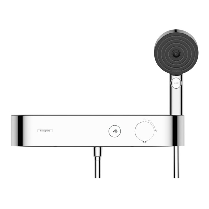 hansgrohe THM ShowerTablet Sel. 400 412x74mm, saillie, 1 utilisateur, chrome