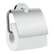 hansgrohe Toilettenpapierhalter Logis Uni. mit Deckel, Wandmontage, Messing, chrom-3