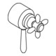 hansgrohe Triostatgriff Axor Carlton chrom-1