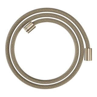 hansgrohe Tuyau de douche textile 1600 mm, raccords cylindriques mutuels, bronze brossé