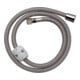 hansgrohe Tuyau en plastique 1,25 m, avec raccord et filtre, pour mitigeur de cuisine-1