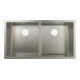 hansgrohe UB-Spüle S719-U765 370/370 763x398mm, 2 Hauptbe., o. HL, Edelstahl-1
