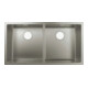 hansgrohe UB-Spüle S719-U765 370/370 763x398mm, 2 Hauptbe., o. HL, Edelstahl-2