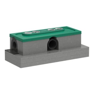 hansgrohe uBox boîtier d’évacuation universel DN 50, pour installation standard