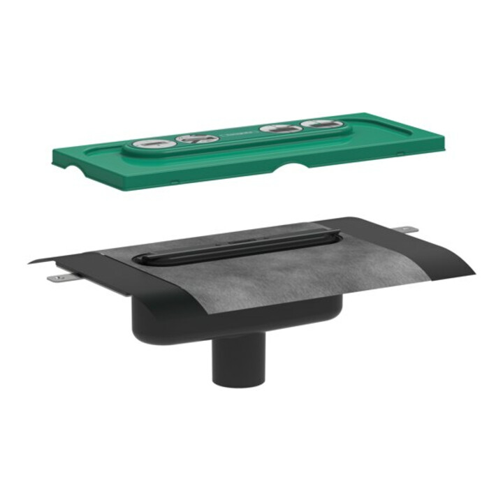hansgrohe uBox boîtier d'évacuation universel DN 50, pour installation verticale