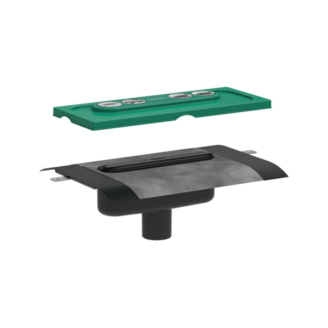 hansgrohe uBox boîtier d'évacuation universel DN 50, pour installation verticale