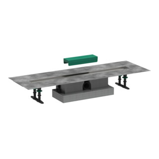 hansgrohe uBox ensemble complet universel 800 mm, pour installation encastrée de caniveaux de douche