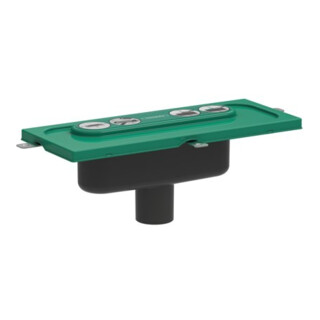 hansgrohe uBox universal Ablaufgehäuse DN 50, für vertikale Installation