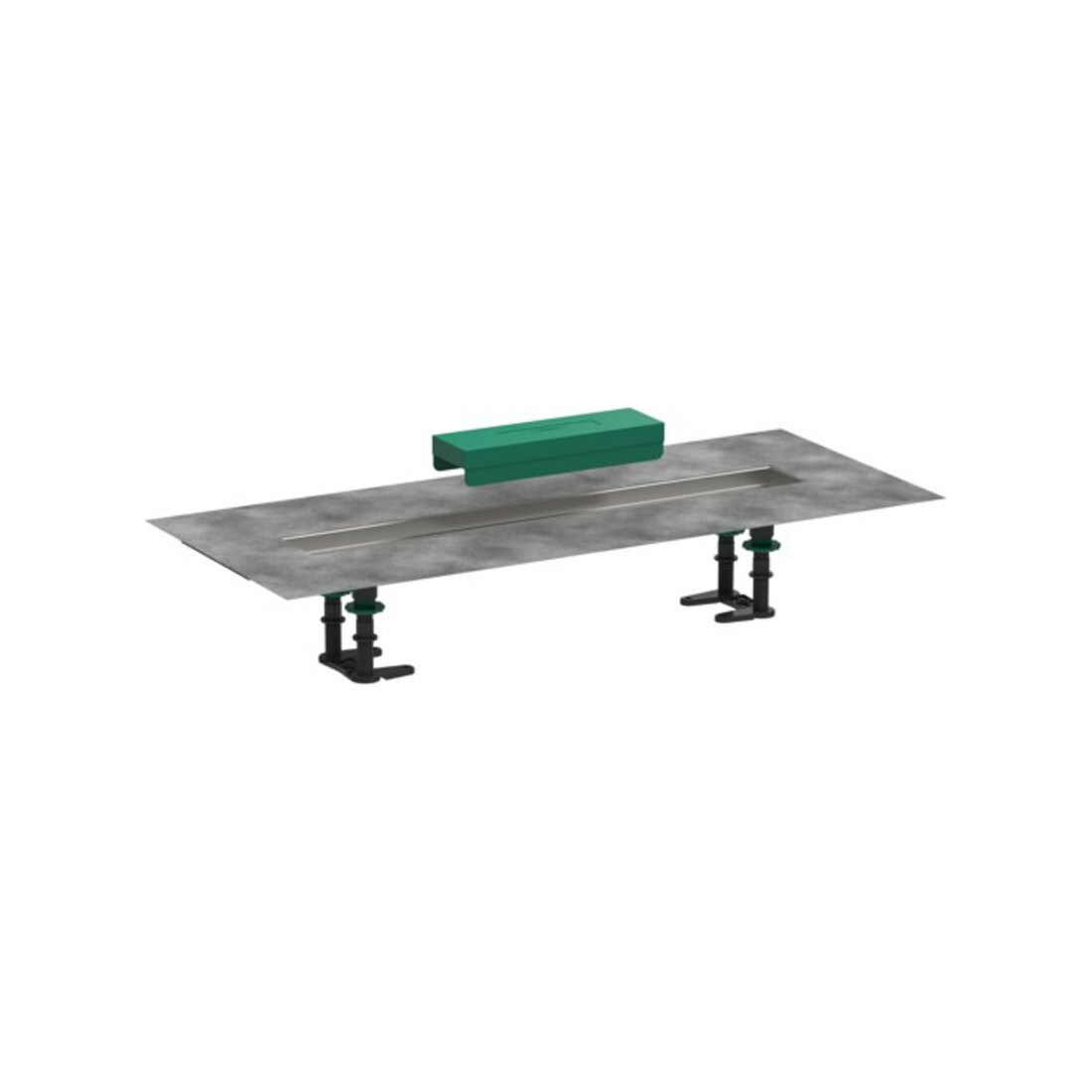 hansgrohe uBox universal Install-Set 600mm, für Duschrinnen Fertigsets