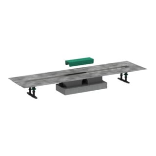 hansgrohe uBox universal Komplettset 1000mm, f fl. Inst. f Duschrin. Fertigs