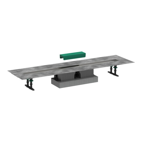 hansgrohe uBox universal Komplettset 100mm, f Stand-Ins f Duschrin. Fertigs