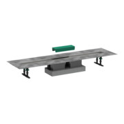 hansgrohe uBox universal Komplettset 100mm, f Stand-Ins f Duschrin. Fertigs
