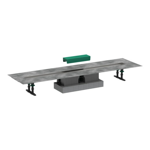 hansgrohe uBox universal Komplettset 100mm, f Stand-Ins f Duschrin. Fertigs