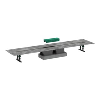 hansgrohe uBox universal Komplettset 1200mm, f Stand-Ins f Duschrin. Fertigs