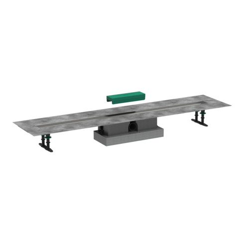 hansgrohe uBox universal Komplettset 1200mm, f Stand-Ins f Duschrin. Fertigs