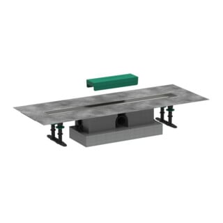 hansgrohe uBox universal Komplettset 700mm, f Stand-Ins f Duschrin. Fertigs
