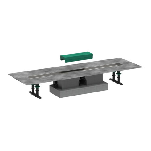 hansgrohe uBox universal Komplettset 800mm, f Stand-Ins f Duschrin. Fertigs