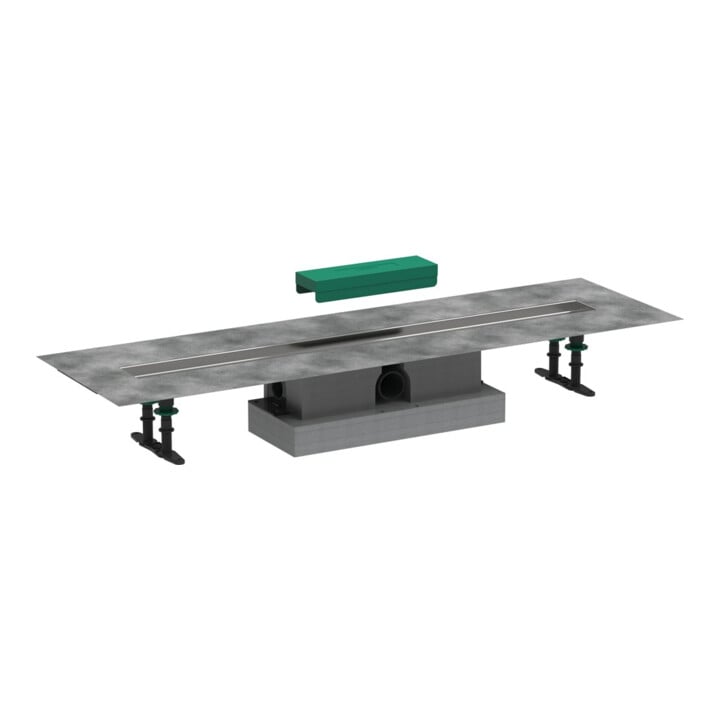 hansgrohe uBox universal Komplettset 900mm, f Stand-Ins f Duschrin. Fertigs