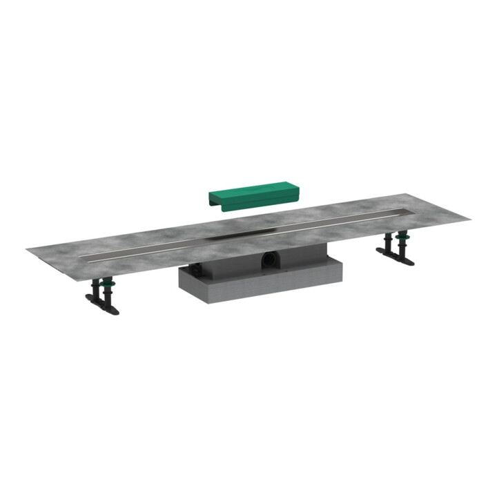 hansgrohe uBox universel kit complet 1000 mm, pour installation encastrée de caniveau de douche
