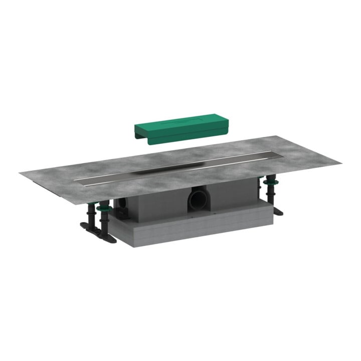 hansgrohe uBox universel Kit complet 600 mm pour installation encastrée de caniveau de douche