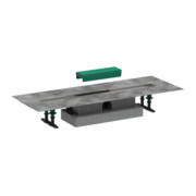 hansgrohe uBox universel Kit complet 700 mm, installation encastrée pour caniveau de douche, prêt à poser