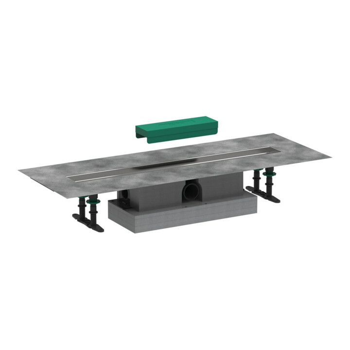 hansgrohe uBox universel Kit complet 700mm, pour installation encastrée de caniveau de douche