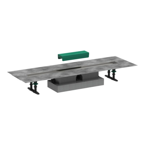 hansgrohe uBox universel Kit complet 800 mm, installation encastrée pour caniveau de douche