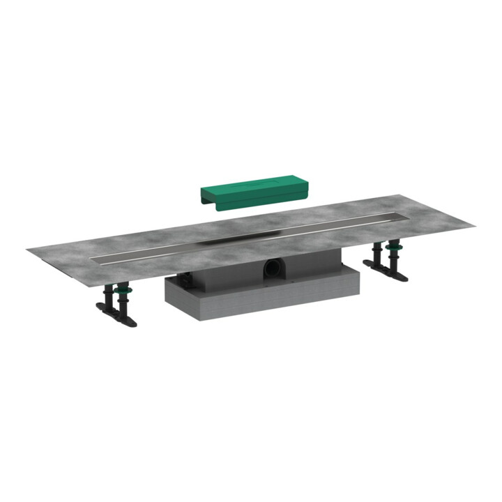 hansgrohe uBox universel Kit complet 800 mm, installation encastrée pour caniveau de douche